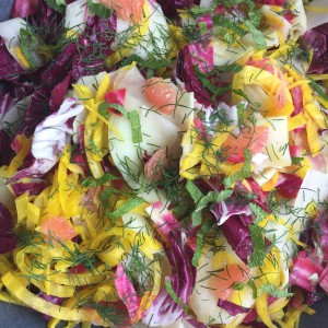 Radicchio & Golden Beetroot with Grapefruits