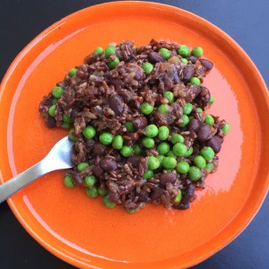 Red rice and red beans